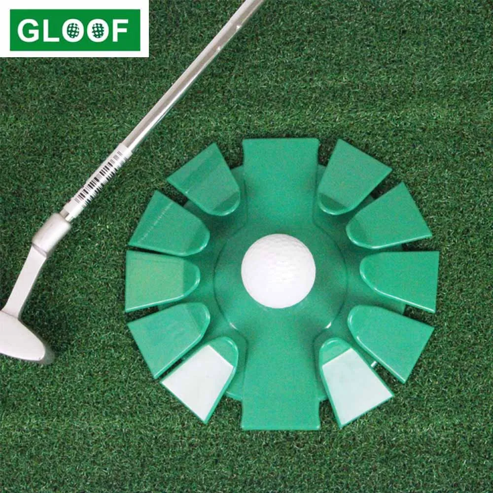 1Pcs Golf Disc Indoor Push Rod Practice Disc Convenient Practical Green Hole Saucers Golf Accessories