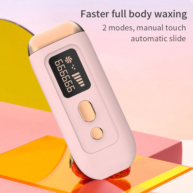 Luccica-tipo dispositivo da remoção do cabelo do ipl do dispositivo da remoção do cabelo do laser novo dispositivo da remoção do cabelo da safira do ponto de congelação