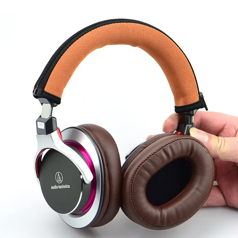 1 قطعة سماعات عقال وسادة منصات الوفير غطاء سستة استبدال للصوت تكنيكا ATH-MSR7 سماعة