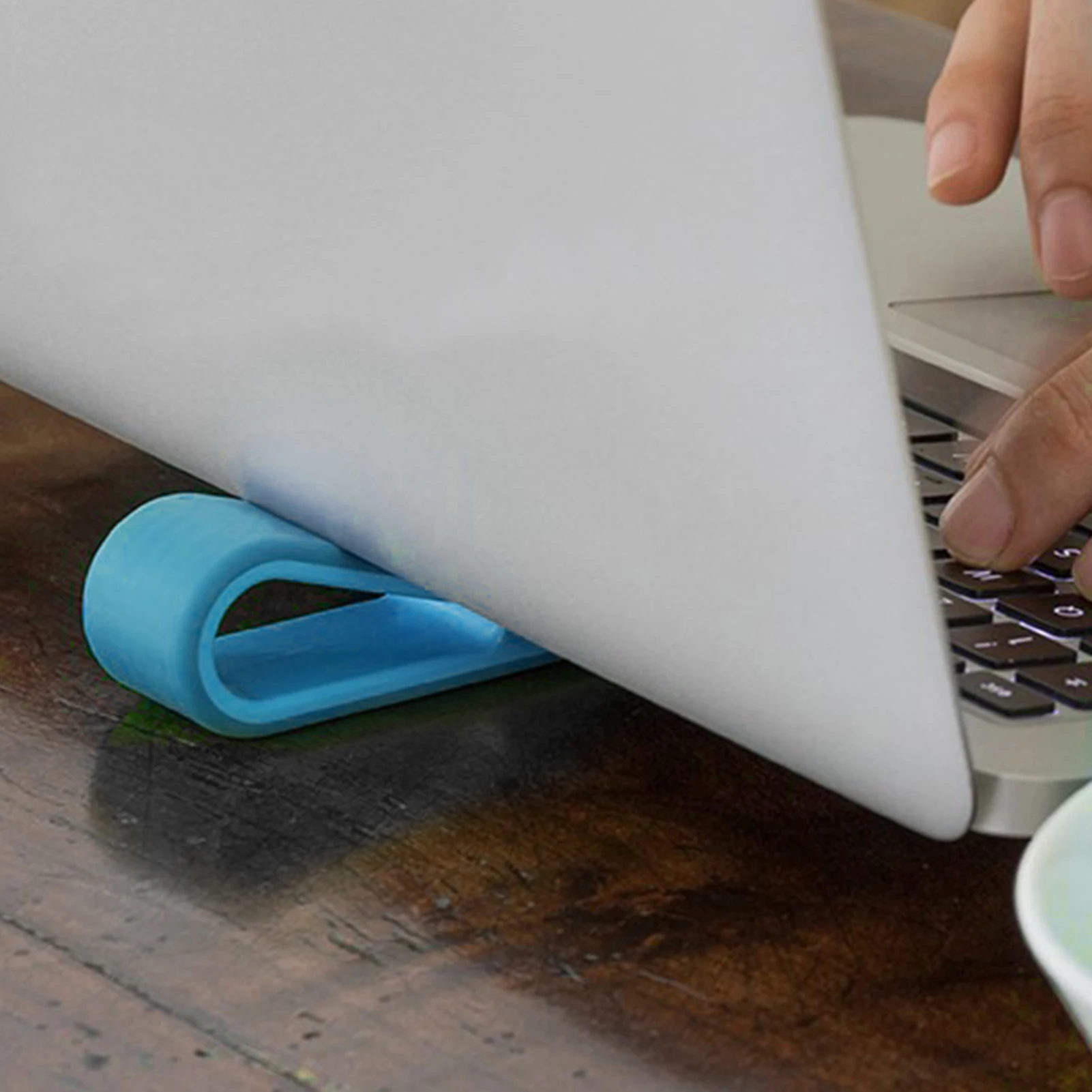 Mini Laptop Stand Simple Holder Cooling Bracket Desktop Computer PC Tablet Increased Angle Cooler Base Pad Bracket Office Supply