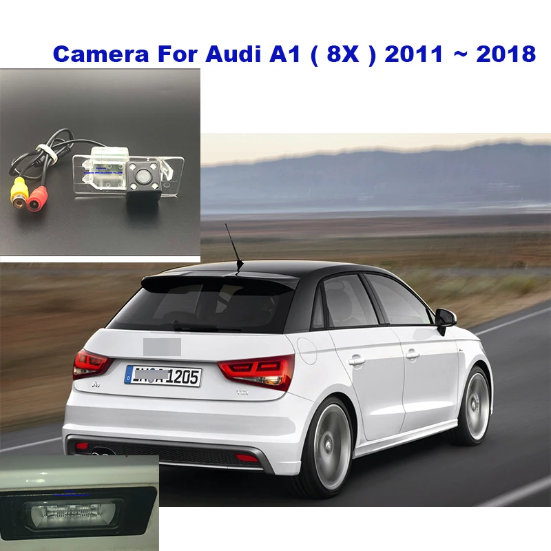 

Yessun License plate car camera For Audi A1 8X 2011~ 2018 night view CCD Rear View camera Parking rear camera