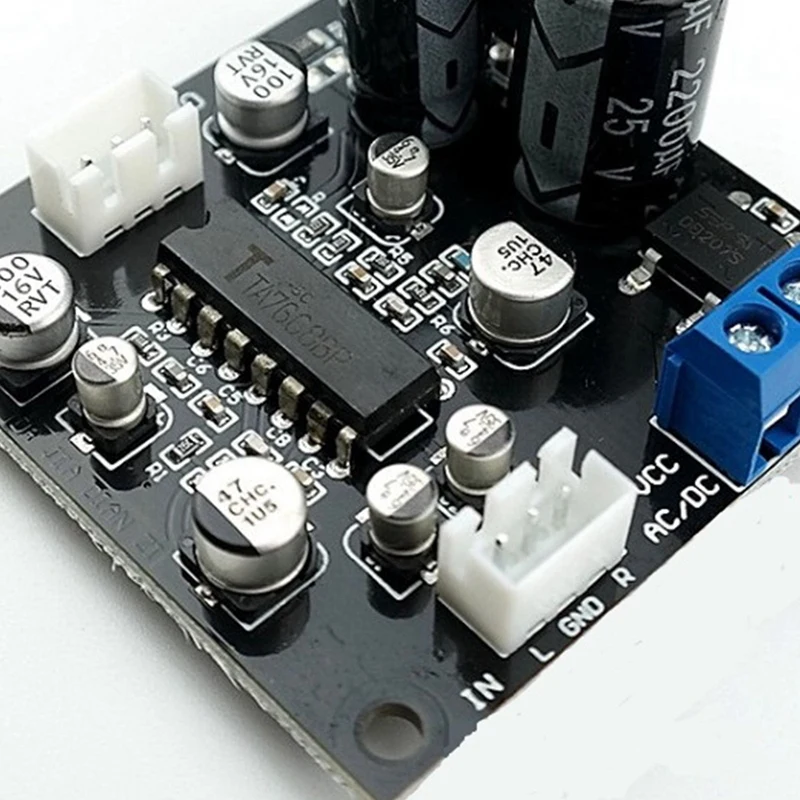 TA7668 Pita Drive Preamplifier Pita Amplifier Papan Dek Magnetik Kepala Preamp Perekam Audio Radio Desktop DIY