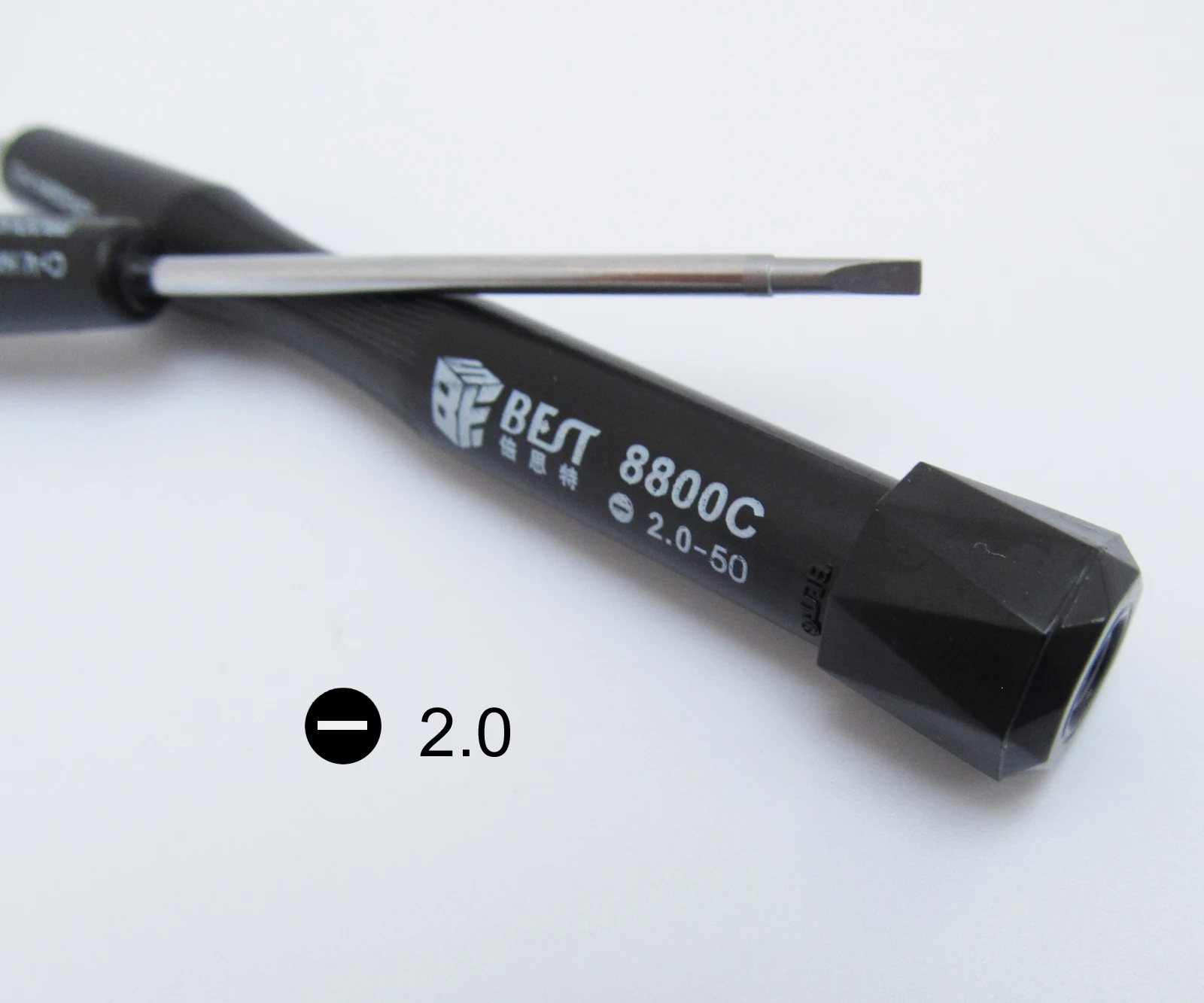 1pc BEST 8800C-50 płaski płaski 2.0mm wkrętak precyzyjny telefon Laptop Repair Tool