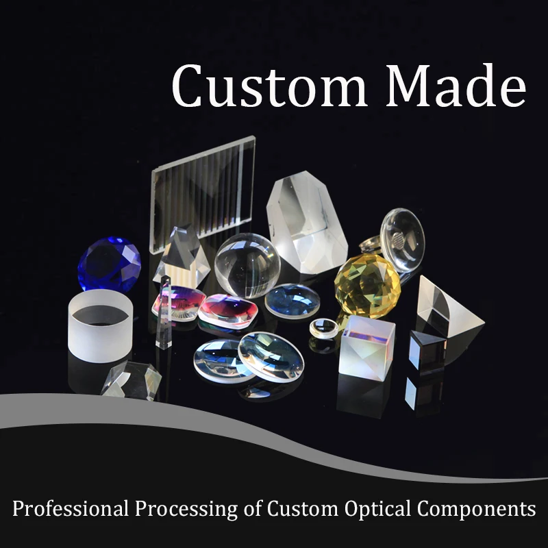 1pcs Optical Product Custom Link Factory Processing and Customization Optical Glass Free Optical Prism Lens Samples Sent Random