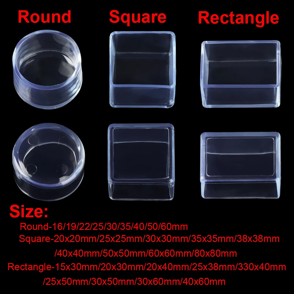 의자 다리 캡 고무 발 보호대 패드, 가구 테이블 커버, 양말 구멍 플러그, 먼지 커버, 가구 레벨링 발 시스템, 4 개