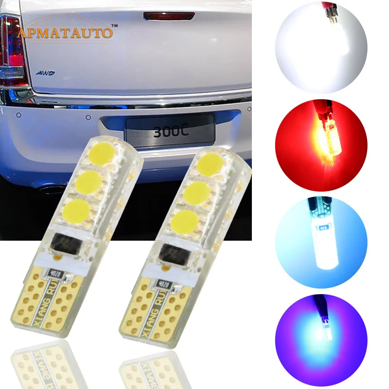 2  x   T10  W5W  T16  License Number  Plate Light  No Error LED Bulbs For  Chrysler 300 C Sebring PT Cruiser