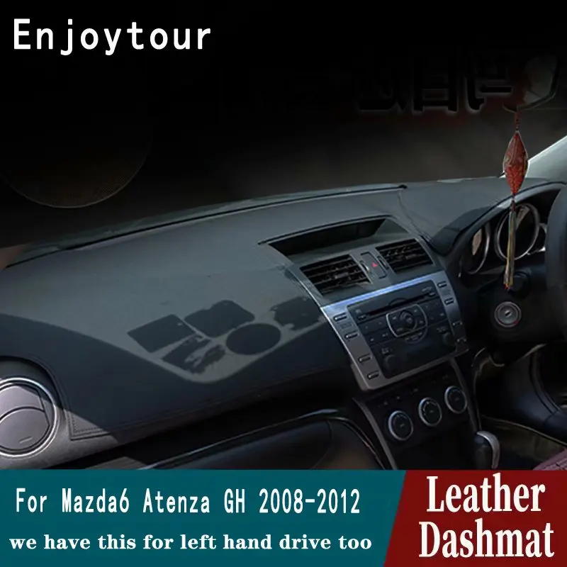 

For Mazda 6 ATENZA 2007 2008 2009 2010 2011 2012 Leather Dashmat Dashboard Cover Pad Dash Mat Carpet Car-styling Accessories RHD