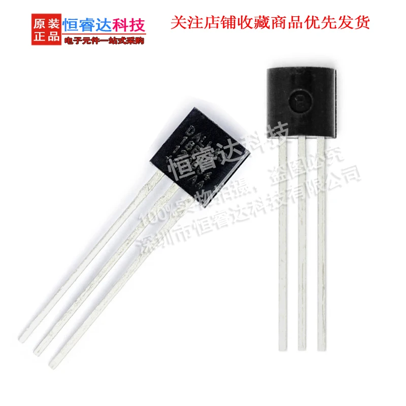 10pcs/lot Sensor Electronic chip DS18B20 TO-92 18B20 chips Temperature Sensor IC 18b20 diy electronic