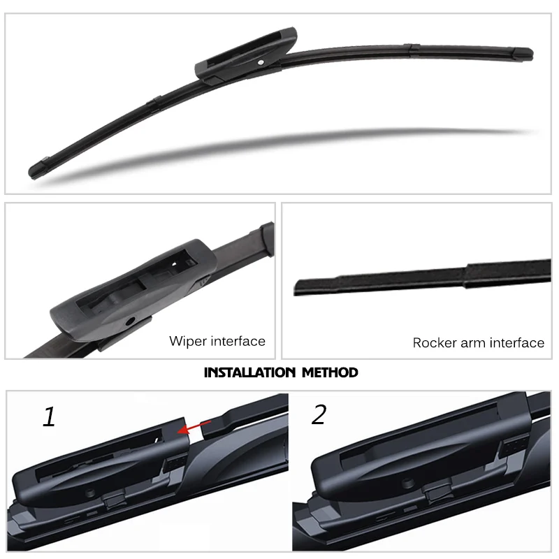 Wiper Car Wiper Blades For Citroen C4 Grand picasso 2008-2013 Windshield Windscreen Front Window Accessories 32