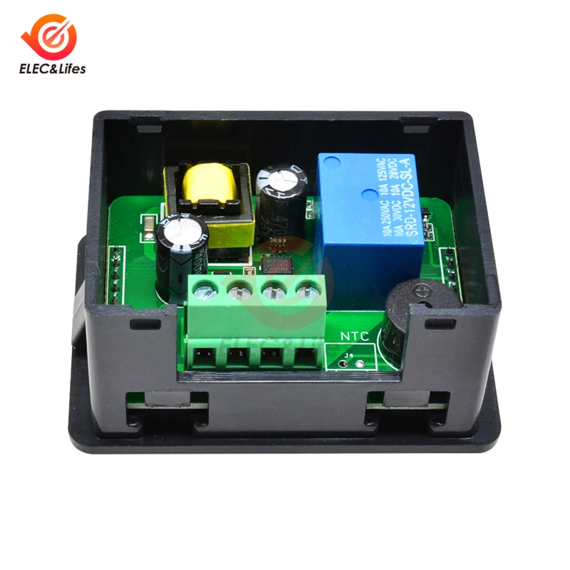 Imagem -05 - Programável Interruptor Temporizador Digital Controle de Relé Controle Controlador de Tempo Módulo Delay dc 12v 24v 20a ac 110v 220v 10a 1.37 Polegada