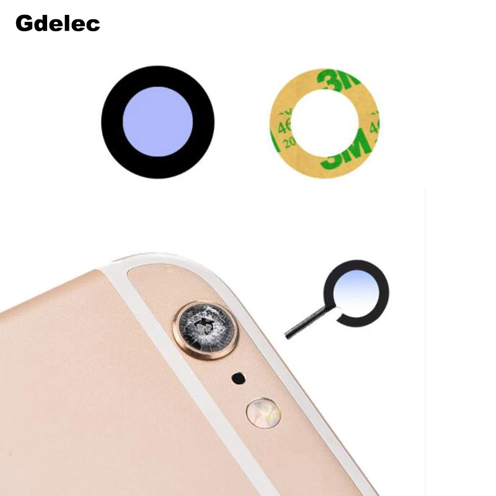 2023 Black Original Glass Camera Lens with Tape Replacement for Apple iPhone 13 pro 12 12pro 12mini lens for iphone 11 11pro max