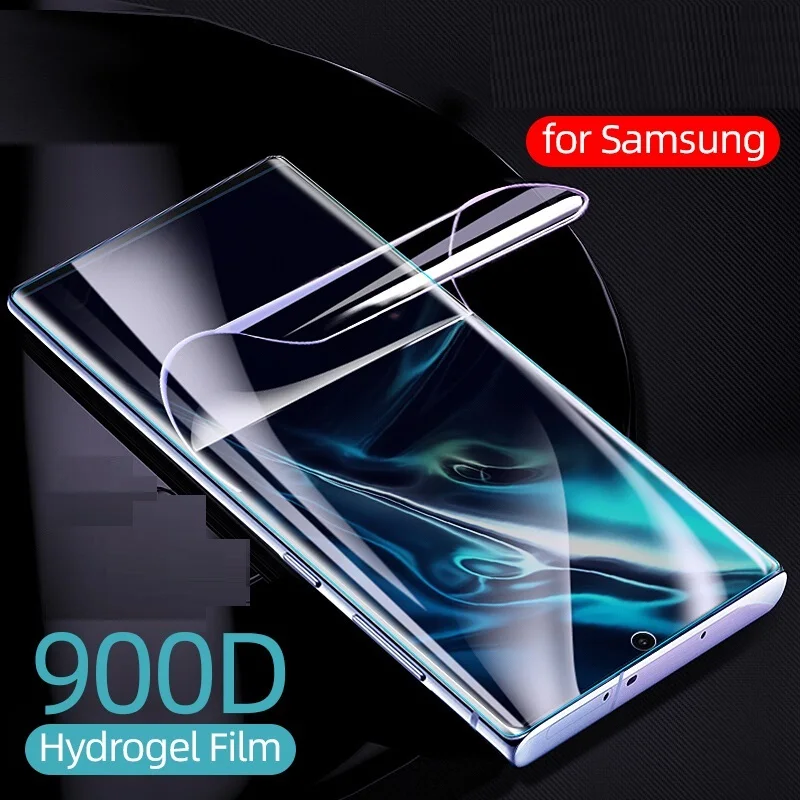 Soft TPU Film For Samsung Galaxy Note 20 Ultra S20 Plus S10 A50 A70 Sticker Hydrogel Film Screen Protector Not Glass