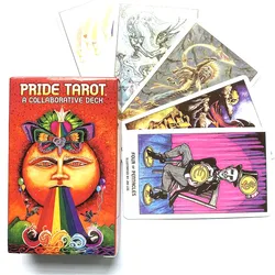 Pride Tarot Cards PDF Guidebook English board game for party women family playing games cards