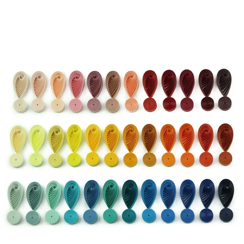 Solid Color Paper TANT PAPER 95 Colors for choice Quilling Strips for Paper Craft Quilling Art Work 1.5mm/3mm/5mm/10mm