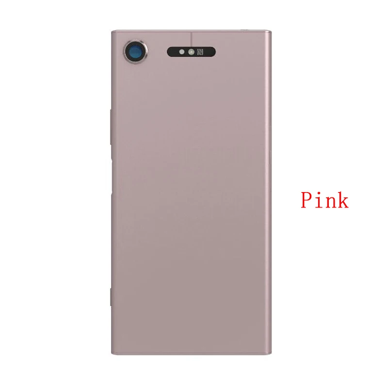 Original Rear Door Housing Case Battery Cover Panel wtih Heat sticker For Sony XZ1 Glass Cover Camera Lens with Logo