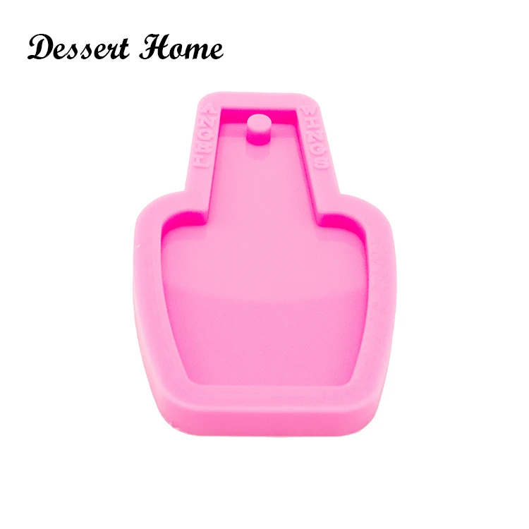 DY0343 Shiny NAIL POLISH Bottle Mold, Resin Craft, Silicone Mould for Epoxy Resin, Keychain Molds, DIY Resin jewellery making