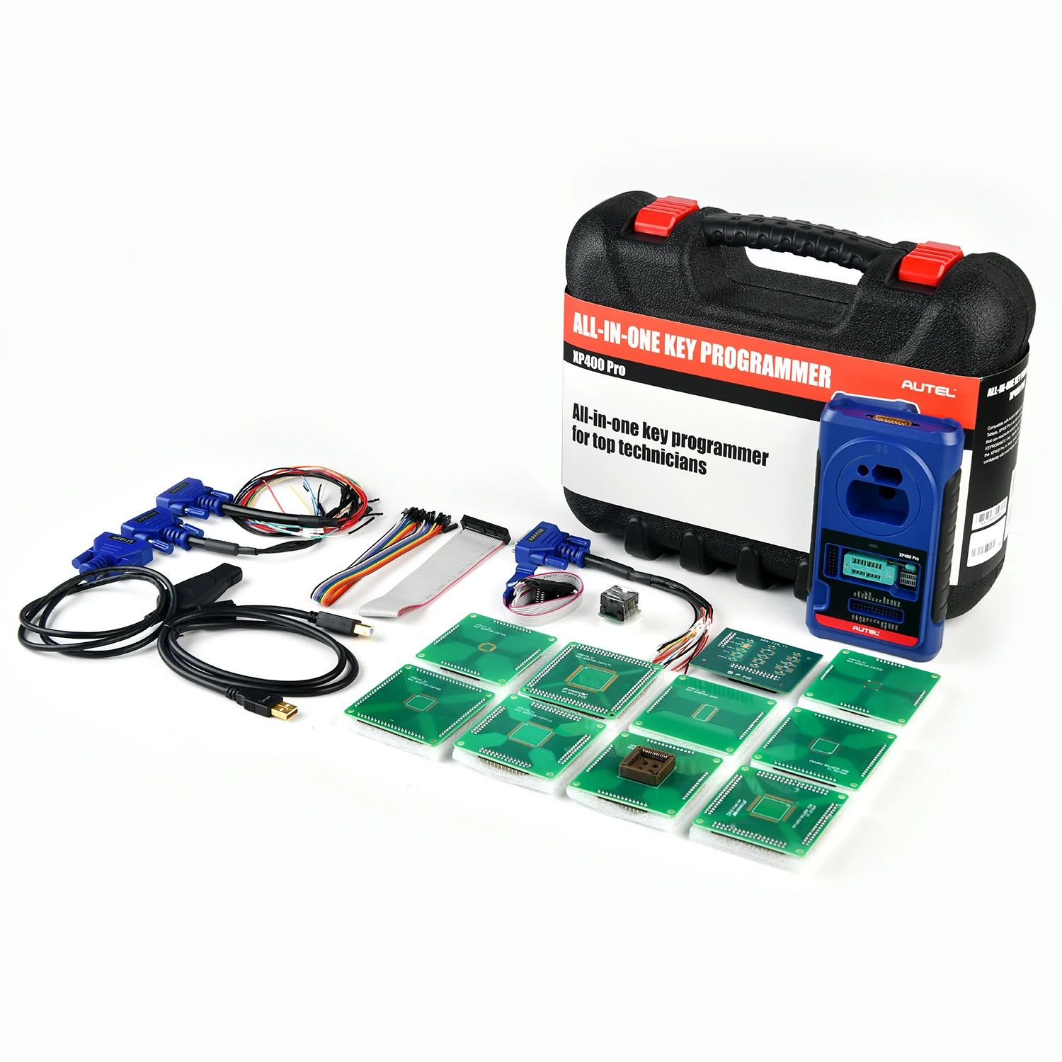 يعمل مبرمج المفاتيح Autel XP400 Pro مع IM508/ IM608/ IM608 Pro Key وأداة برمجة الرقائق نسخة مطورة من XP400