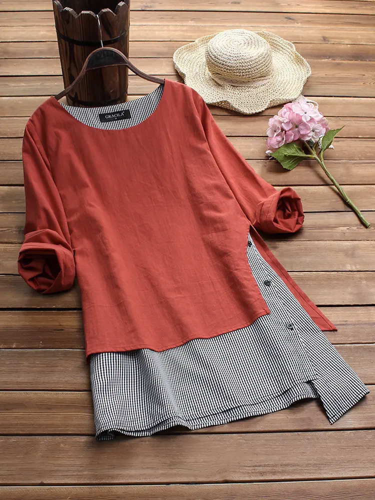 Spring Autumn Long Sleeve Home Wear Clothing New Loose Plus Size Fat MM Night Dress Women Cotton Linen Sleepwear Nightgowns 5XL