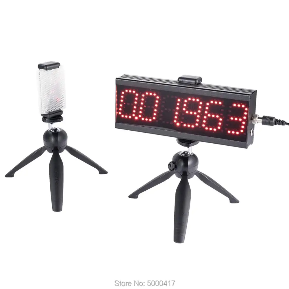 S-002 Laser Timing System for Sprint, Shuttle Run and Lap Training — Supports Single & Multi Lap Timing, Portable Carrying Case