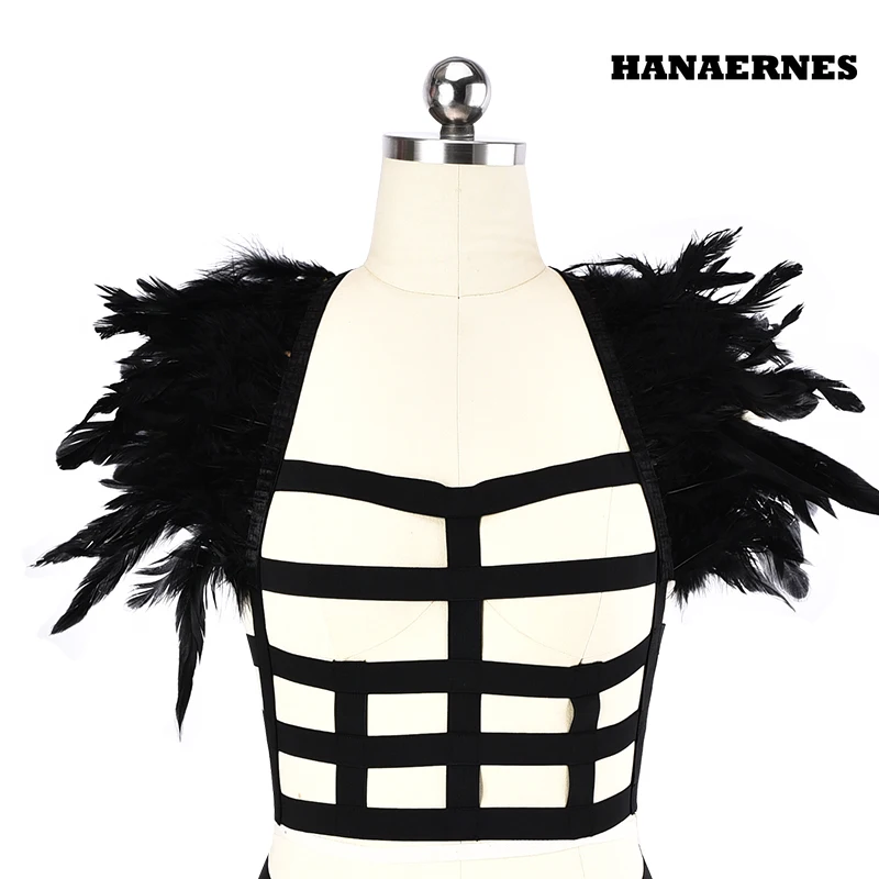 Donne Punk PU poliestere giarrettiera reggiseno cinghie bretelle cinture sottili abbigliamento per adulti Sexy imbracatura completa Bdsm Bondage Lingerie