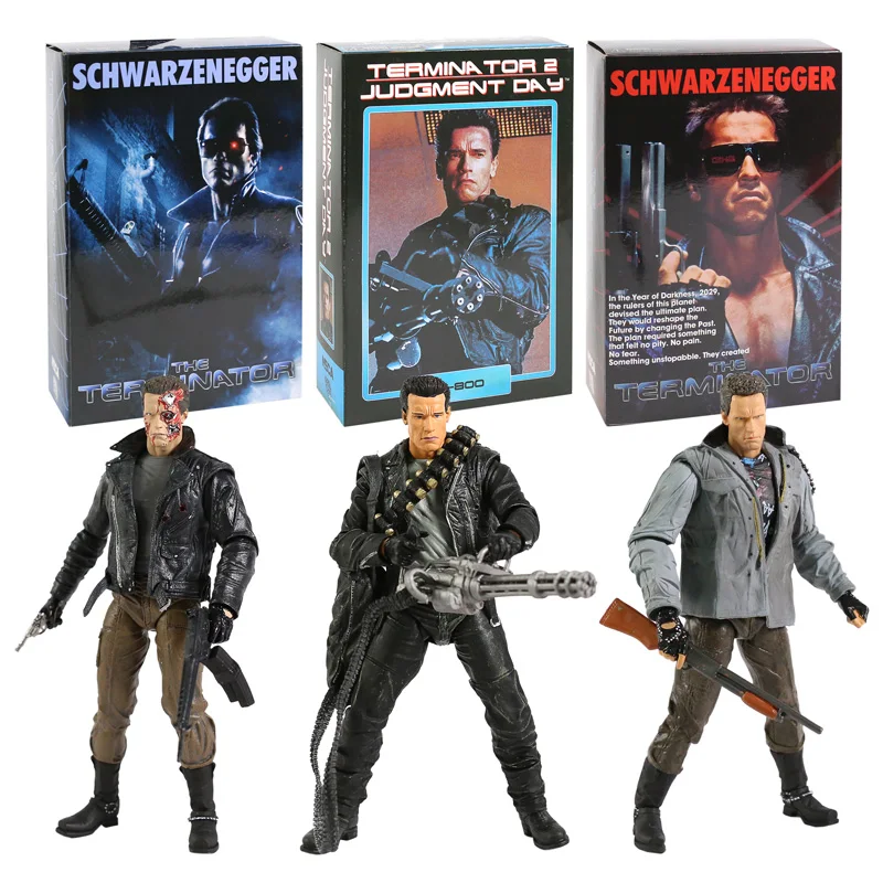 NECA Terminator Ultimate T-800 Tech Noir / Police Station Assault 7