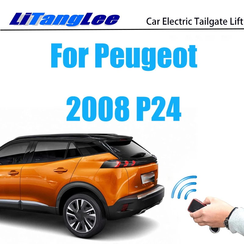 

LiTangLee Car Electric Tail Gate Lift Trunk Rear Door Assist System For Peugeot 2008 P24 2019~2021 key Remote Control