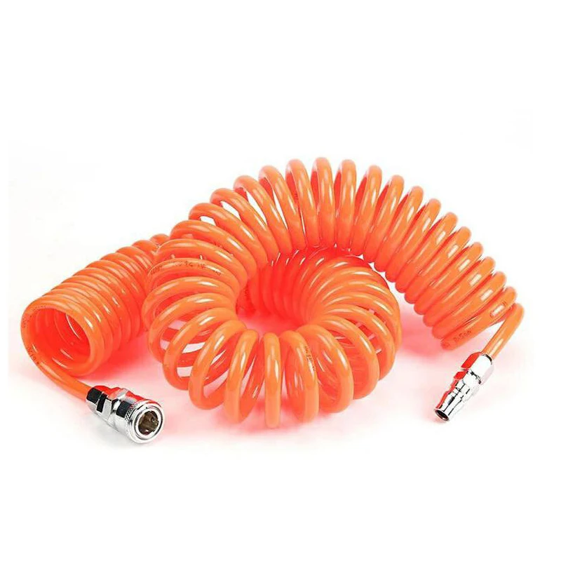 PU Telescopic Hose 8*5 Spring Air Pipe  Pump High Pressure  Tube 10*6.5 12*8  Compressor Spiral