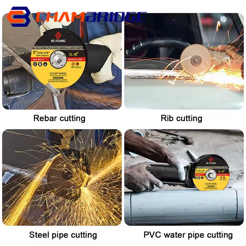 125mm 5" Metal Cutting Discs,5 Inch Cut Off Wheels Flap Sanding Discs Grinding Discs Angle Grinder Wheel 3-60Pcs - Image 6