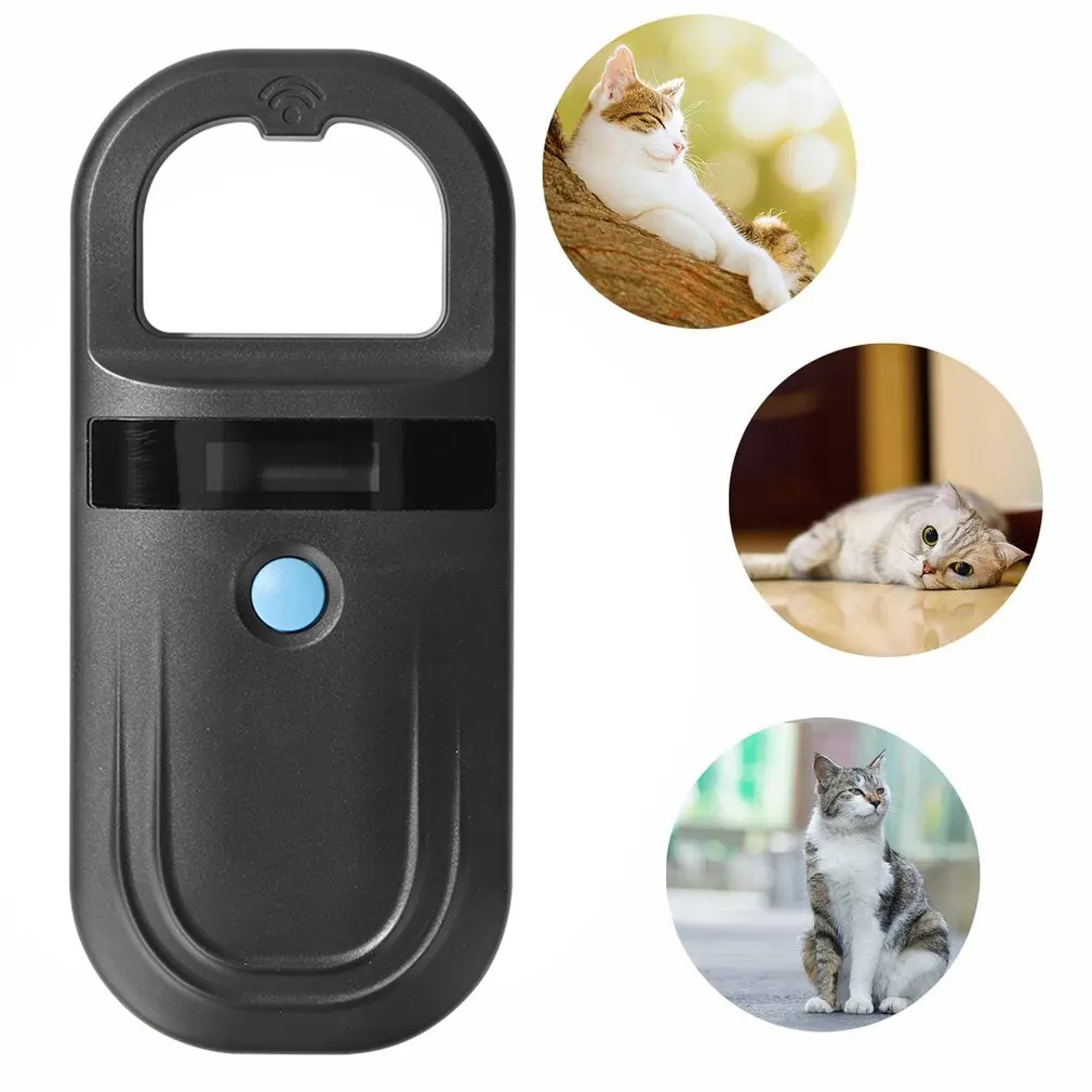 Portable Pet Scanner Pet ID Reader 134.2Khz Chip Transponder RFID Handheld USB Dog Cat Microchip Scanner