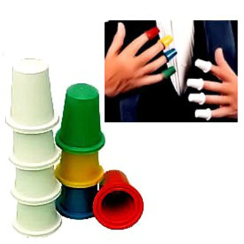 10pcs Pro Thimbles set (Multicolor, 8pairs) Magic Tricks Appear Disappear Magia Stage Cose Up Illusion Accessories Gimmick Fun