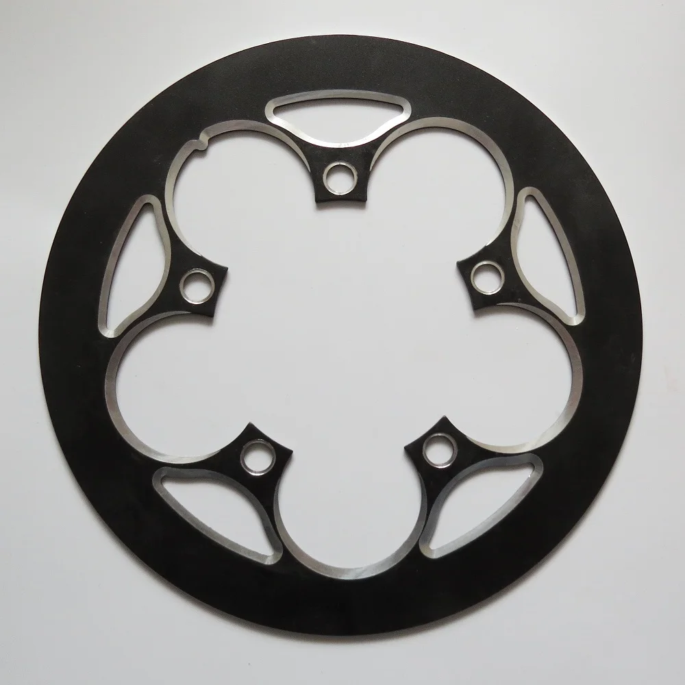 TRUYOU 110 BCD Aluminum Alloy Road Bicycle Chain Cover 44T 46T 48T 50T 52T 53T 56T Protect Support Folding Bike Chainring Guard