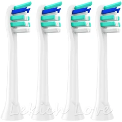 4 szt. Wymienne końcówki do szczoteczki do zębów Philips Sonicare 2 series hx6232 Philips Diamond Clean Sonicare Flexcare