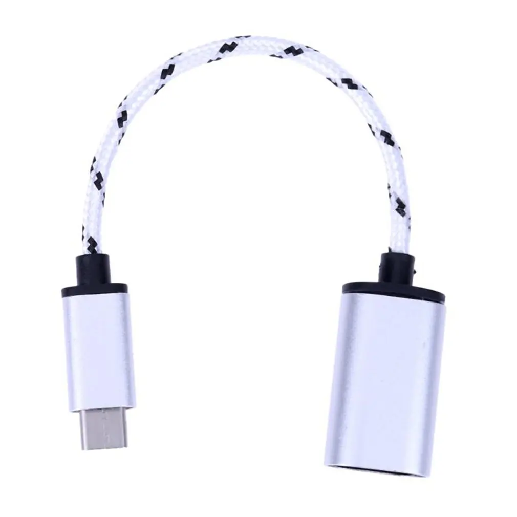 18cm Type-c OTG Adapter Cable USB 3.1 Type C Male to USB 3.0 a Female OTG Data Cord Adapter