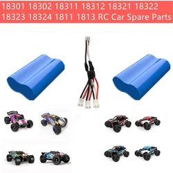 18301 18302 18311 18312 18321 18322 18323 18324 1811 1813 RC Auto Parti di Ricambio 7.4V 1200mAh 2 O 3 O 4PCS Batteria/3 In 1 Linea