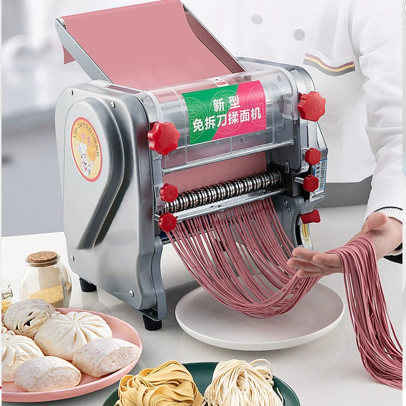 Commercial Kneading Machine dough sheeter electric pasta maker Home doughing Mixer noodles 220V press roller Dumpling Wrappers