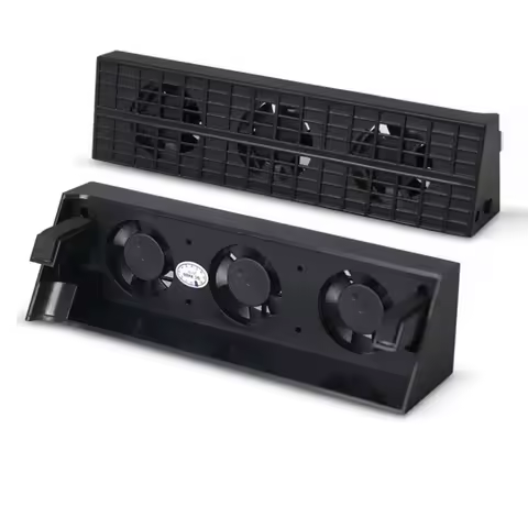 For Sony PS4 Pro Slim Playstation Play Station PS 4 Cooler Cooling Fan DC 5V Game Console USB Kit Controller Support Control Fan