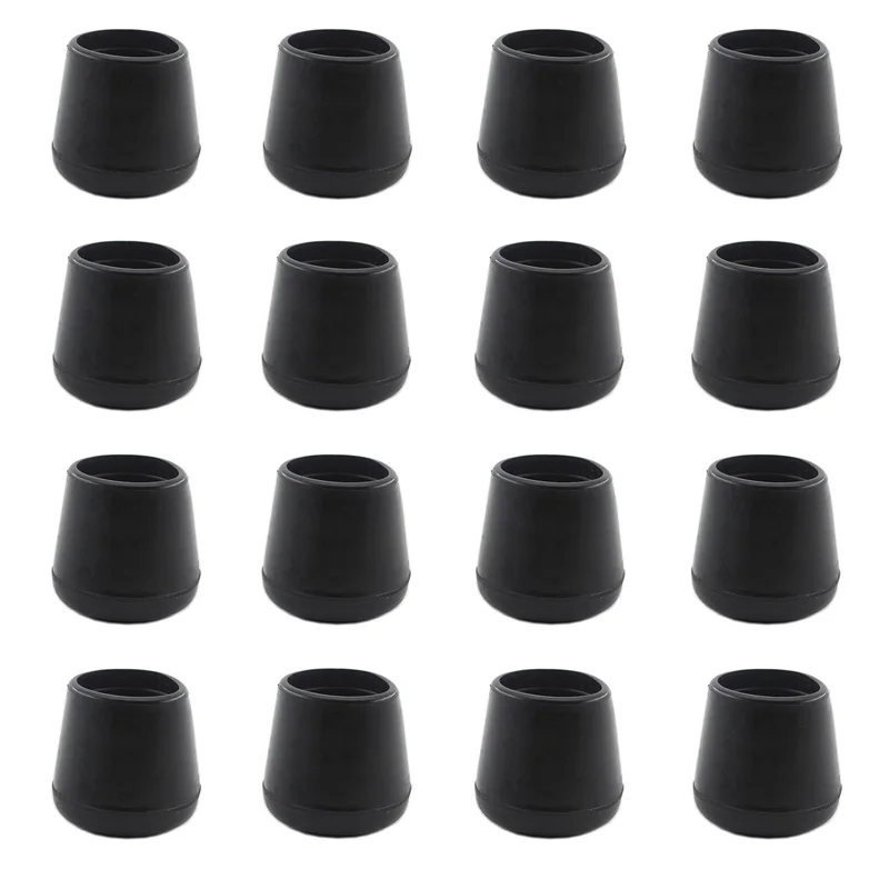 

Rubber feet,Chair leg caps,Round Chair Leg Tips Caps,Anti-Slip Black Rubber Table Feet Covers Chair Leg,SoftTouch Rubber Leg Tip