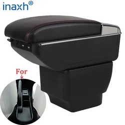 For MAZDA MAZDA 2 Armrest For MAZDA Demio Car Armrest box Retrofit parts Storage box Car Accessories Interior Parts details USB