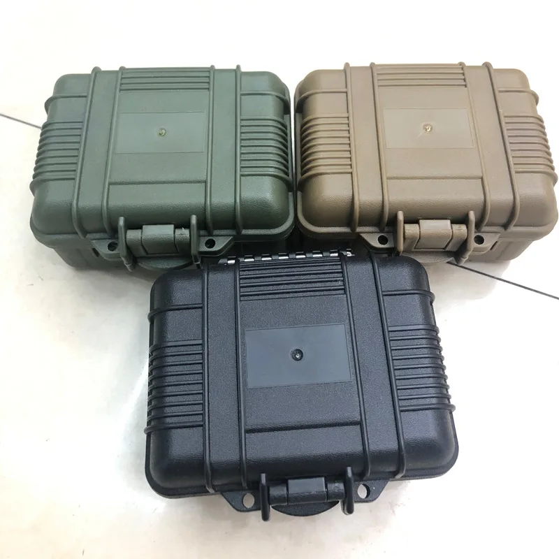 Tactical ABS Ammo Scope Sight Tool Box Storage Case Waterproof shock-proof Hunting Paintball Equipment Box Storage Container