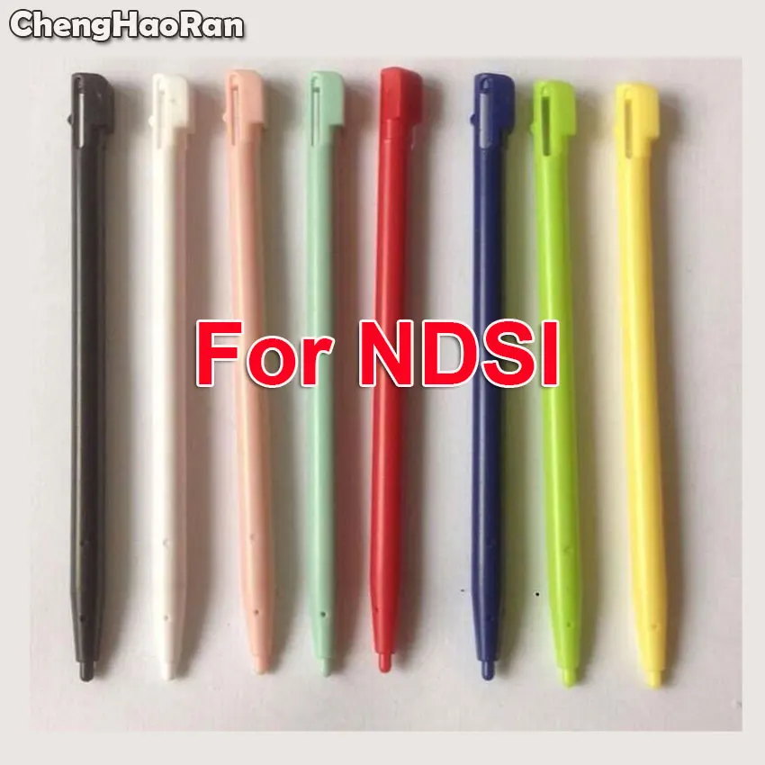 ChengHaoRan 10pcs Black/White/Red/Green Plastic Touch Screen Stylus Pen For DSI For NDSI Touch Screen Pen