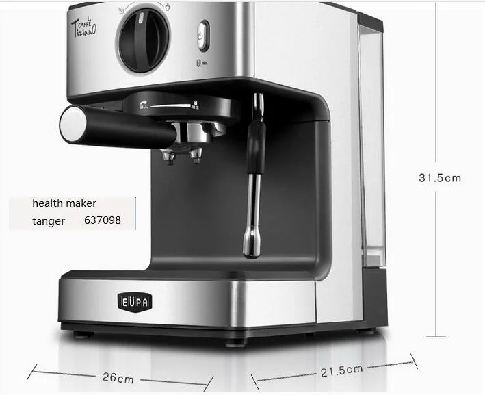 Stainless steel semi automatic Italian EUPA TSK-18 houeshold presso cafe machine pump pressure coffee maker 220v 15bar