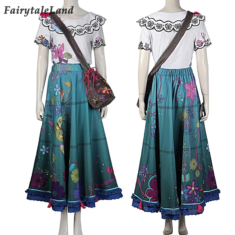 Carnival Halloween Princess Costume Mirabel Outfit High Quality Magic House Madrigal Family Cosplay Dresses