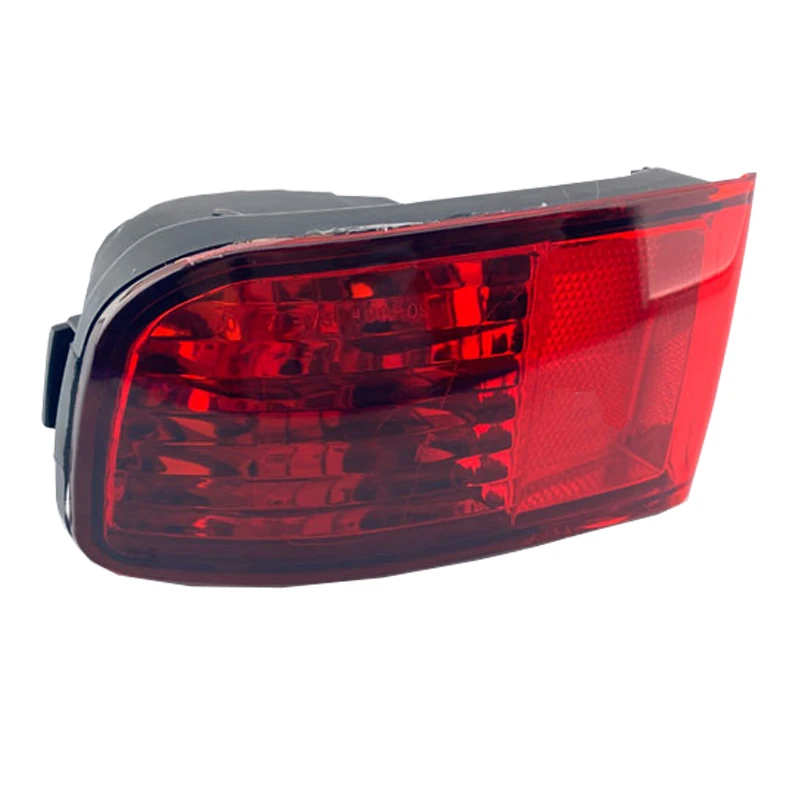 Yasong  Red Lens Rear Bumper Reflector Tail Fog Light Housing for Toyota Land Cruiser Prado 120 2002 2003 2004 2005 06 07 08 09