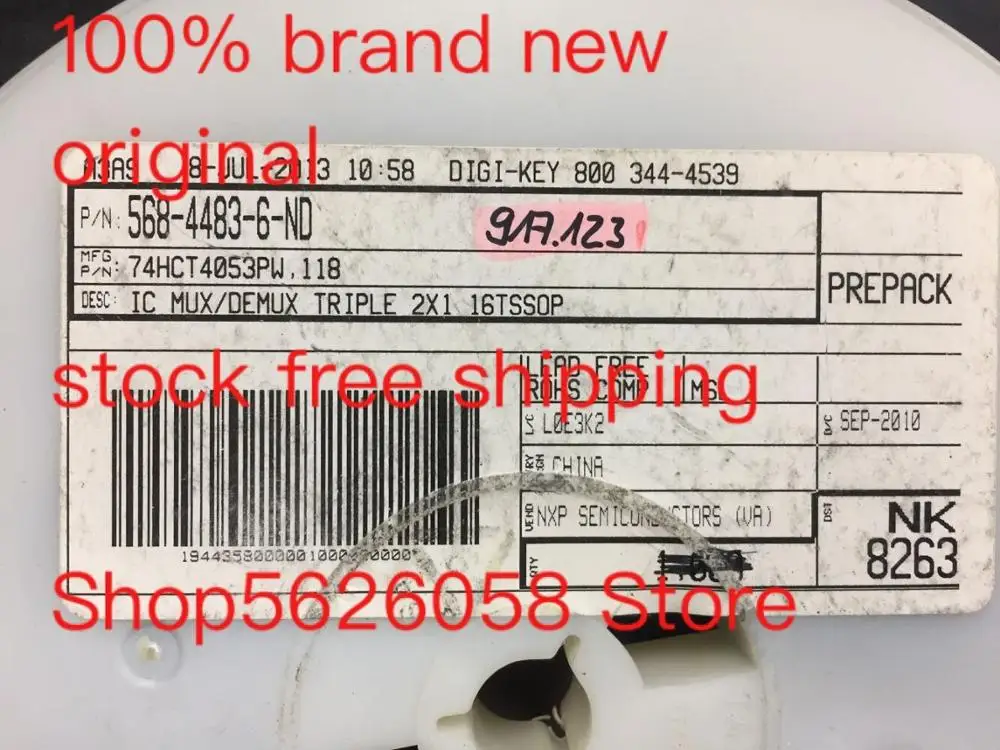 74HCT4053PW HCT4053 TSSOP 100% new original freeshipping 50PCS/LOT STOCK