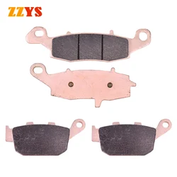 Low Dust 650cc Motorcycle Front and Rear Brake Pads and Discs Kit For SUZUKI XF650 Freewind XF 650 1997 1998 1999 2000 2001 2002