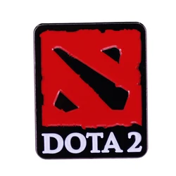 DOTA 2 game logo brooch game lovers accessories show your love for Dota 2