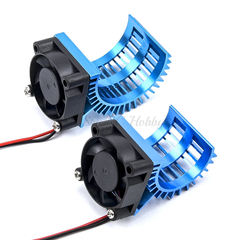 1PCS Electric RC Car 380 / 540 Electric Motor Stock Proof Cover Heat Sink Cooling Fan Suit for All 1/8 1/10 Model Cars RC Parts