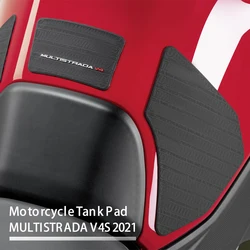 New Fuel Tank Pad For Ducati Multistrada v4 s v4s v 4s 2021 Non-Slip pads Motorcycle Tankpad tankpads Side stickers protection
