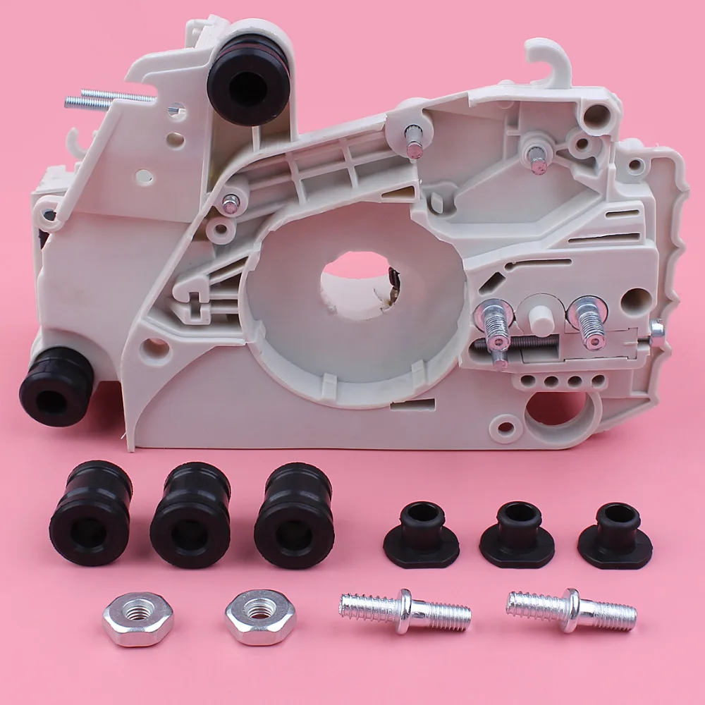 Kit dado perno barra di montaggio Buffer AV carter manovella per Stihl MS180 MS170 018 017 MS 180 170 motosega sostituire la parte бензопила