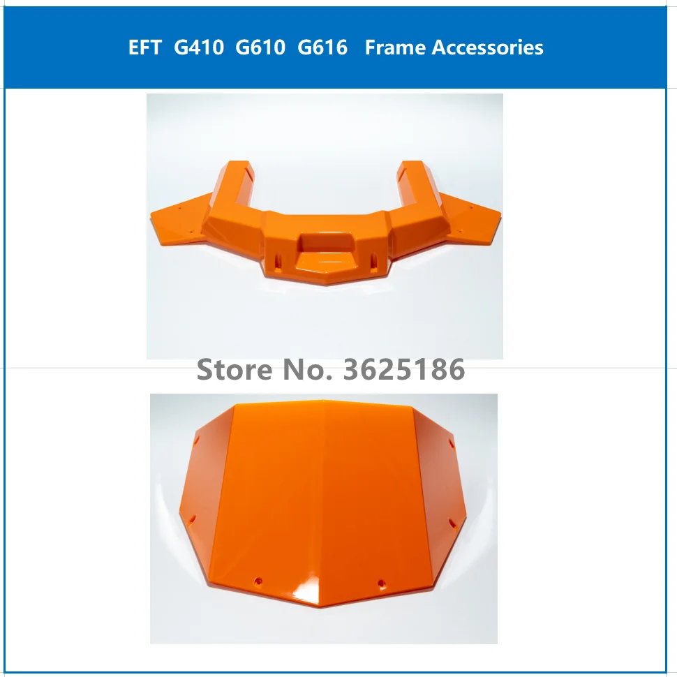 

1PC EFT Plant Protection Machine G410 G610 G616 Frame Hood Head Cover Shell Orange for RC Agricultural UAV Drone Accessories